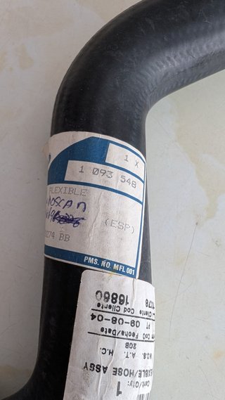 Manguito Radiador Ford 93AB-8B274-BB
