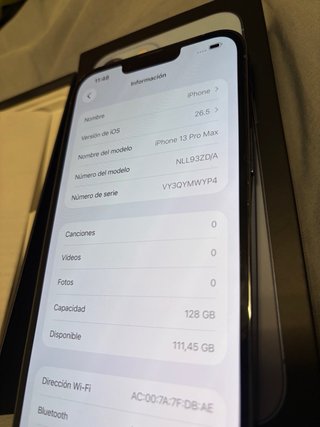 iPhone 13 Pro Max 128GB azul claro