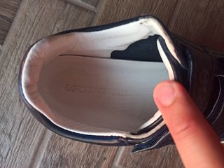 Sneakers Emporio Armani bimbo 32 pelle blu