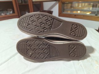 Converse altas con borreguito marrones talla 44