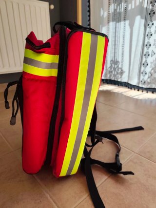 Mochila/botiquín de emergencia, primeros auxilios