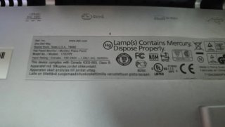 Monitor Dell TFT 17"