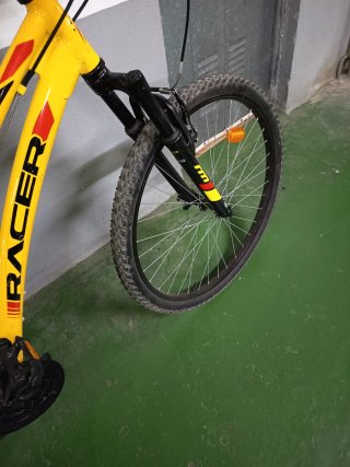Bicicleta Montaña Racer 270 Amarilla