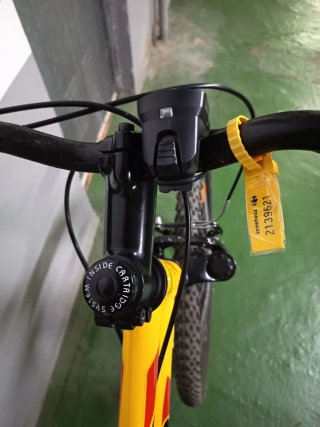 Bicicleta Montaña Racer 270 Amarilla