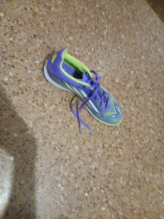 Zapatillas Fútbol Sala Adidas Morado/Verde