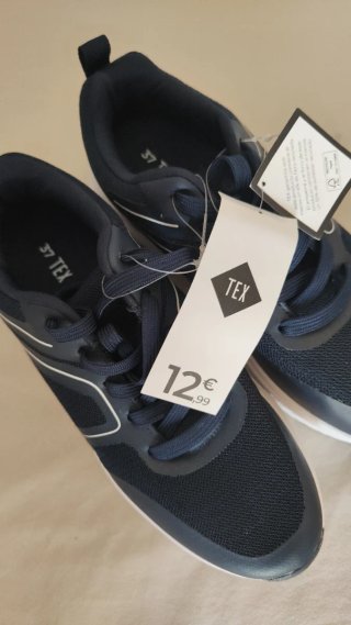 Zapatillas Tex niño azul T37