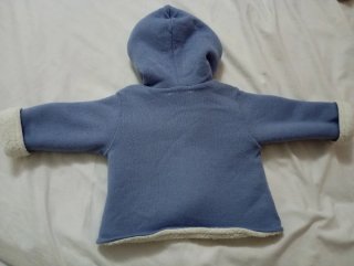 Abrigo borreguito azul Calamaro 6 meses