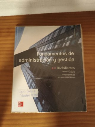 Fundamentos de administración y gestión 2 [Bach...