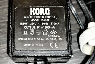Fuente Alimentación Korg