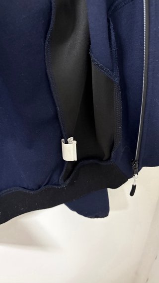 Sudadera Kappa Azul con Capucha