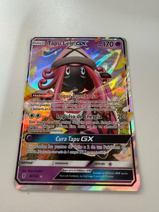 Tapu Lele GX 60/145 Carta Pokémon