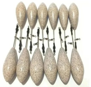 ✅12 plomos 120g pesca surfcasting, grapas anzuelos