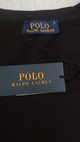 Polo Ralph Lauren Camiseta Negra Oso L