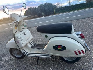 Vespa 200 DS Beige/Blanco