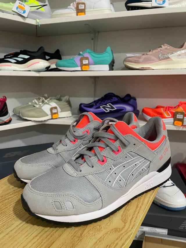 ASICS Gel-Lyte III OG Gris/Naranja Talla 41.5
