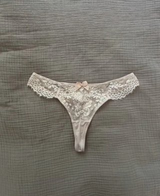 Mutandina donna pizzo fiocco taglia unica