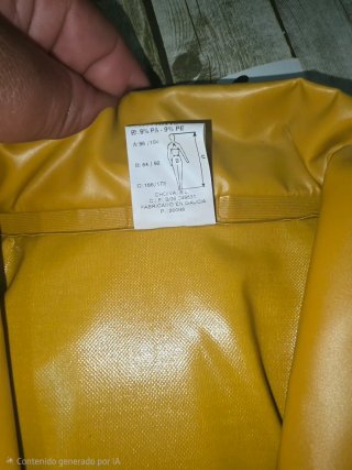 Chubasquero y pantalón impermeable Choiva Talla M