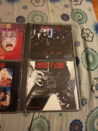 Motley Crue lotto 4 cd 1st Press