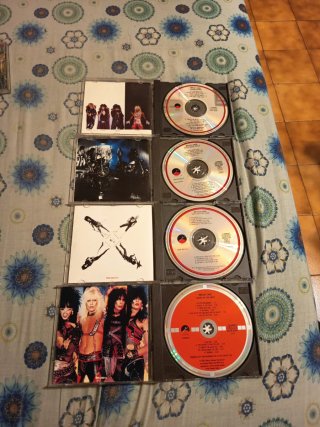 Motley Crue lotto 4 cd 1st Press