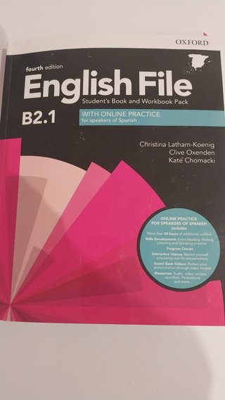 Libro ingles B2.1, Escuela Oficial de Idiomas