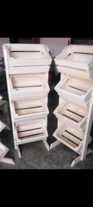 Estanterías Fruteros Madera