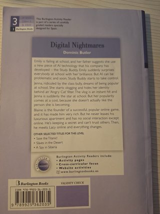 Libro lectura ingles
