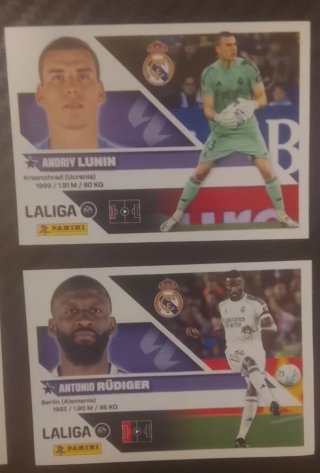 Lote Real Madrid Liga Este 2026-27 Panini