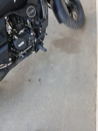 Moto Custom 125cc Negra
