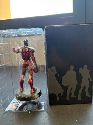 Figura Iron Man Sin Casco Eaglemoss Marvel