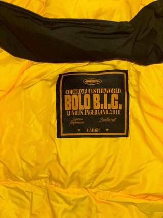 Puffer Corteiz Nero Giallo