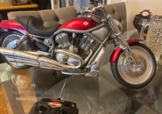 Moto RC Harley Davidson Escala 1/4