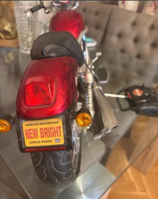 Moto RC Harley Davidson Escala 1/4