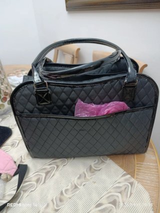 Bolso para mascota negro