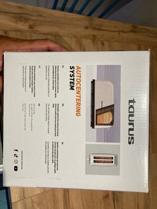 Tostadora Taurus Vintage Cream 1500W