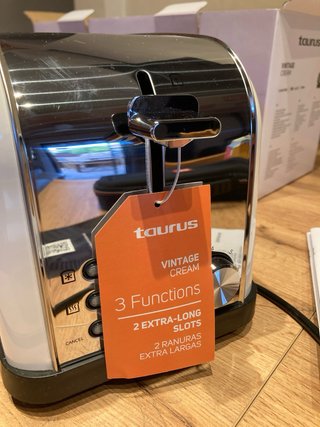 Tostadora Taurus Vintage Cream 1500W