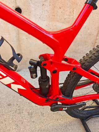 Bicicleta Trek Slash 9.9 RSL Roja