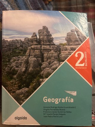 Geografía, 2 bachillerato, Andalucía