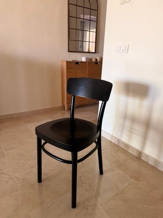 Pack 4 Sillas Ikea Idolf Negras