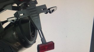 Portamatriculas Puig corto Honda CRF 1100 Africa