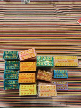 Lote de plastilina JOVI. Todas x 10€