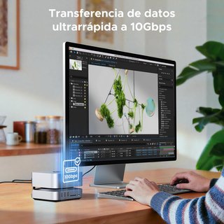 UGREEN Dock USB-C 10 en 2 para Mac Mini M4/M4 Pro