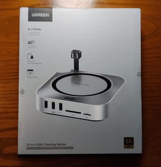 UGREEN Dock USB-C 10 en 2 para Mac Mini M4/M4 Pro