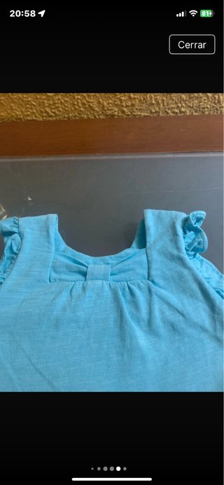 Vestido Peto Mayoral Bebé Azul