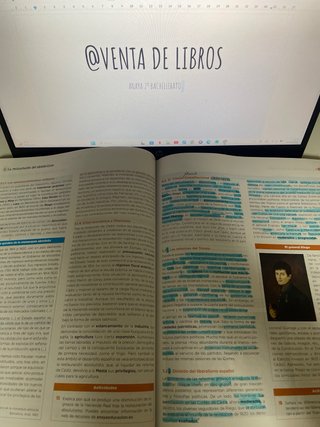 Libro historia de España, segundo de bachillerato