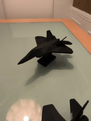 Maquetas Aviones (2 Blancos, 2 Negros)