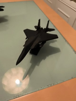 Maquetas Aviones (2 Blancos, 2 Negros)