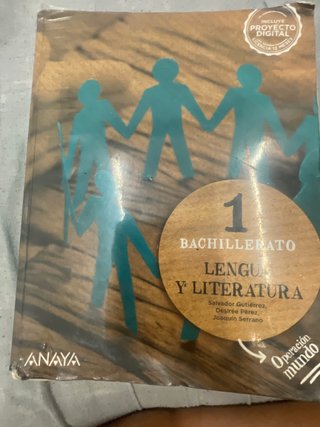 Lengua y Literatura, 1 Bachhillerato