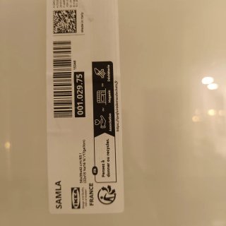 2 Cajas Plástico Ikea Samla 65L