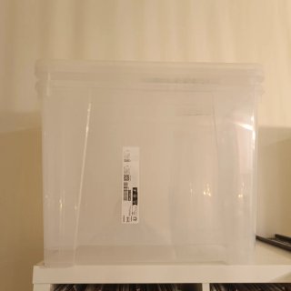 2 Cajas Plástico Ikea Samla 65L