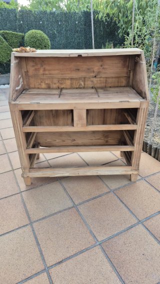 Escritorio Buro Madera Vintage